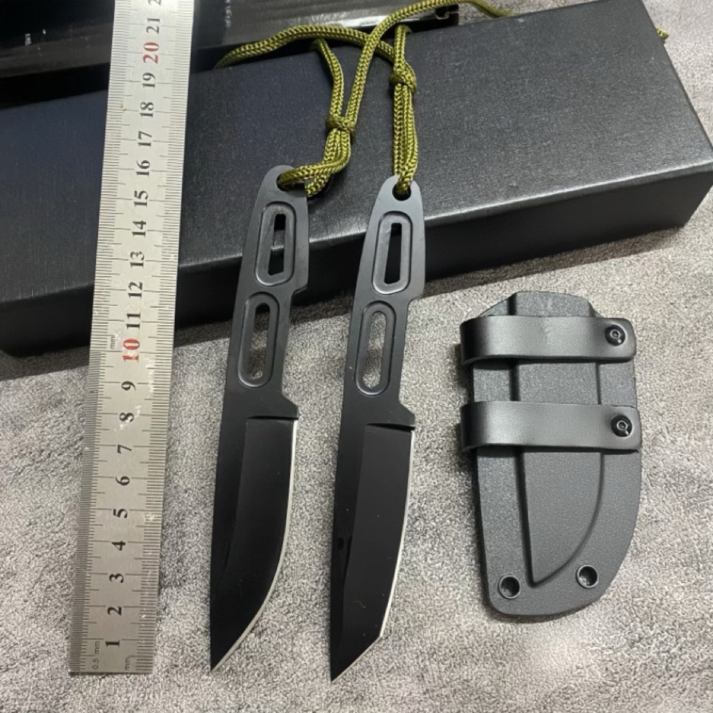 Dive Knife Titanium - Pisau lurus kecil dengan kekerasan tinggi,