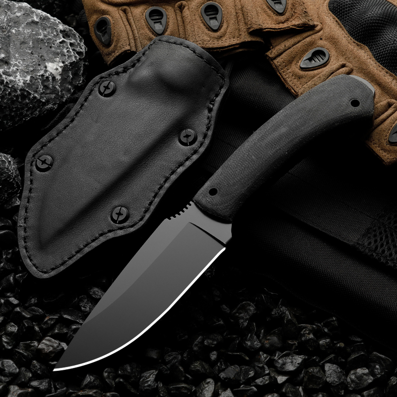 Dive Knife Titanium - Pisau luar ruangan, pisau berkemah, baja