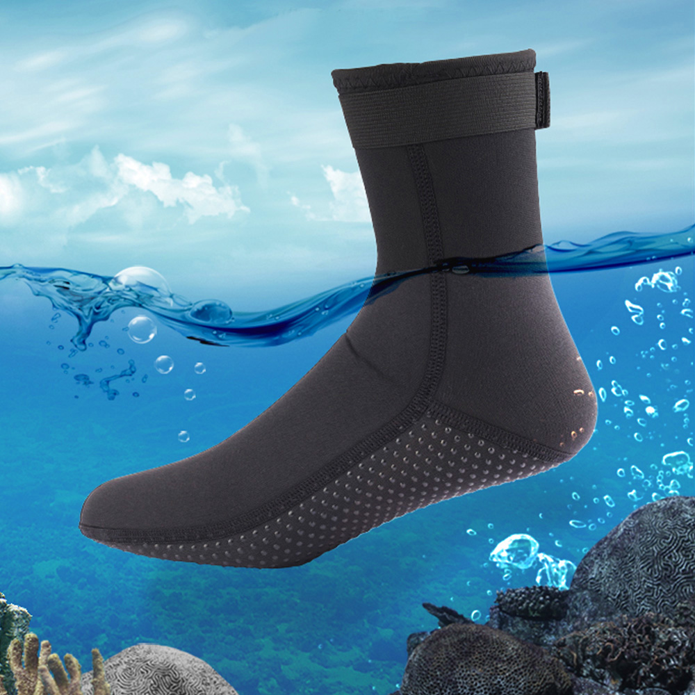 Sepatu bot menyelam Neoprene 3 - Snorkel Dry Top ulasan dan harga