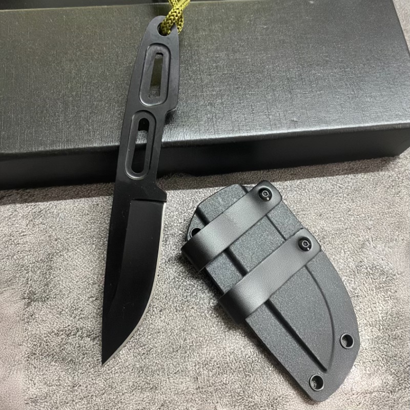Pisau lurus kecil dengan keker - Dive Knife Titanium ulasan dan harga