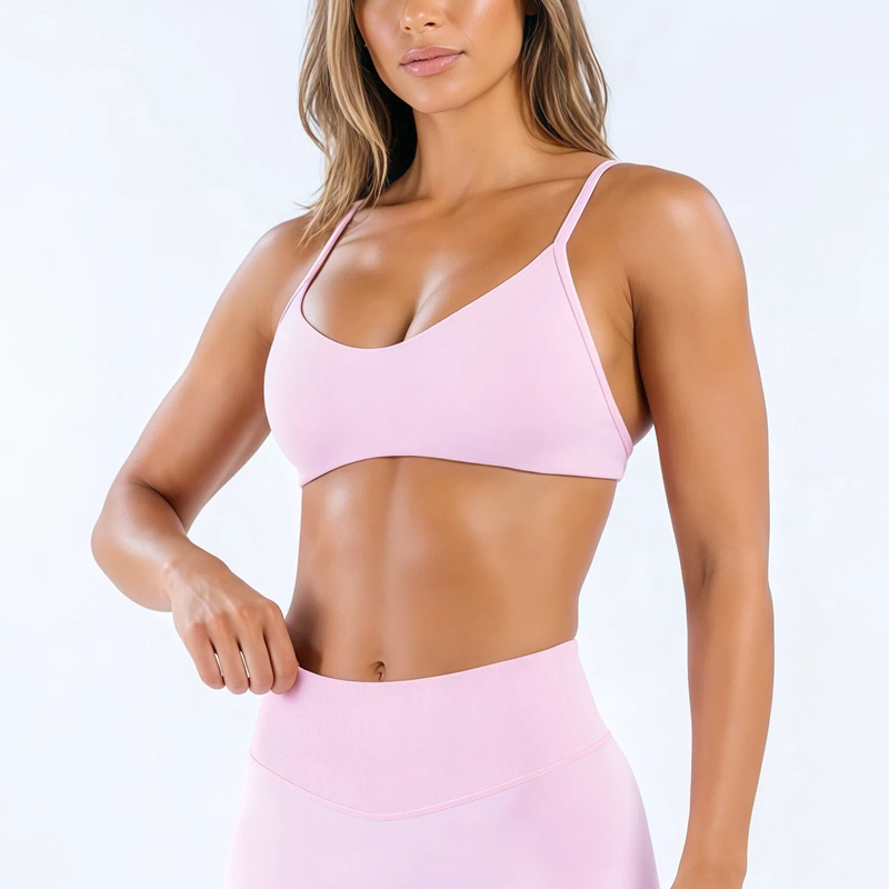 HISTELLO Impact Scoop Neck Bra - Aquatic Sports Bra ulasan dan harga