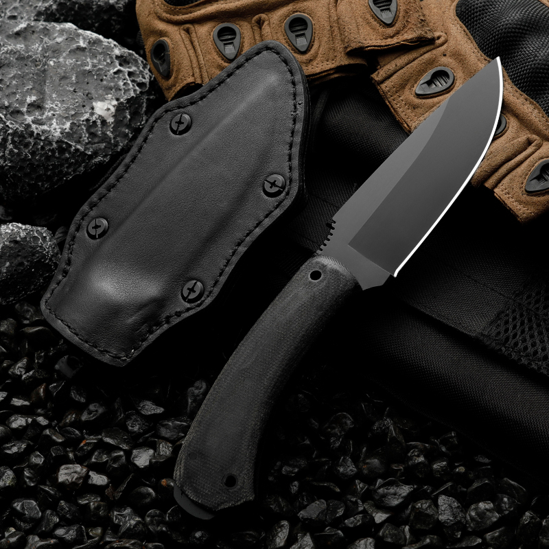 Pisau luar ruangan, pisau berk - Dive Knife Titanium ulasan dan harga