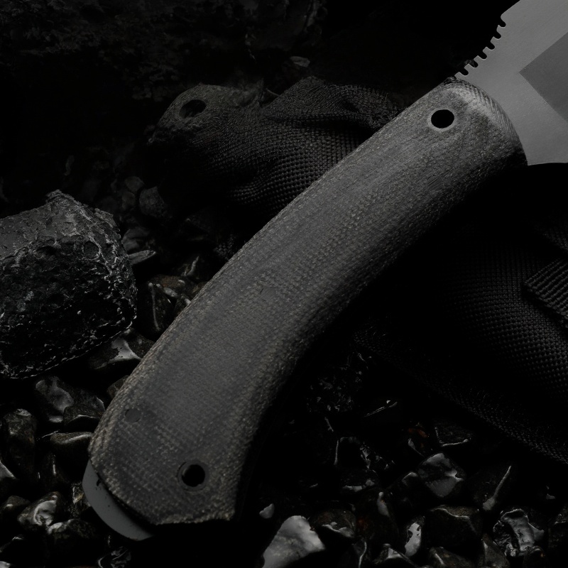 Pisau luar ruangan, pisau berk - Dive Knife Titanium ulasan dan harga