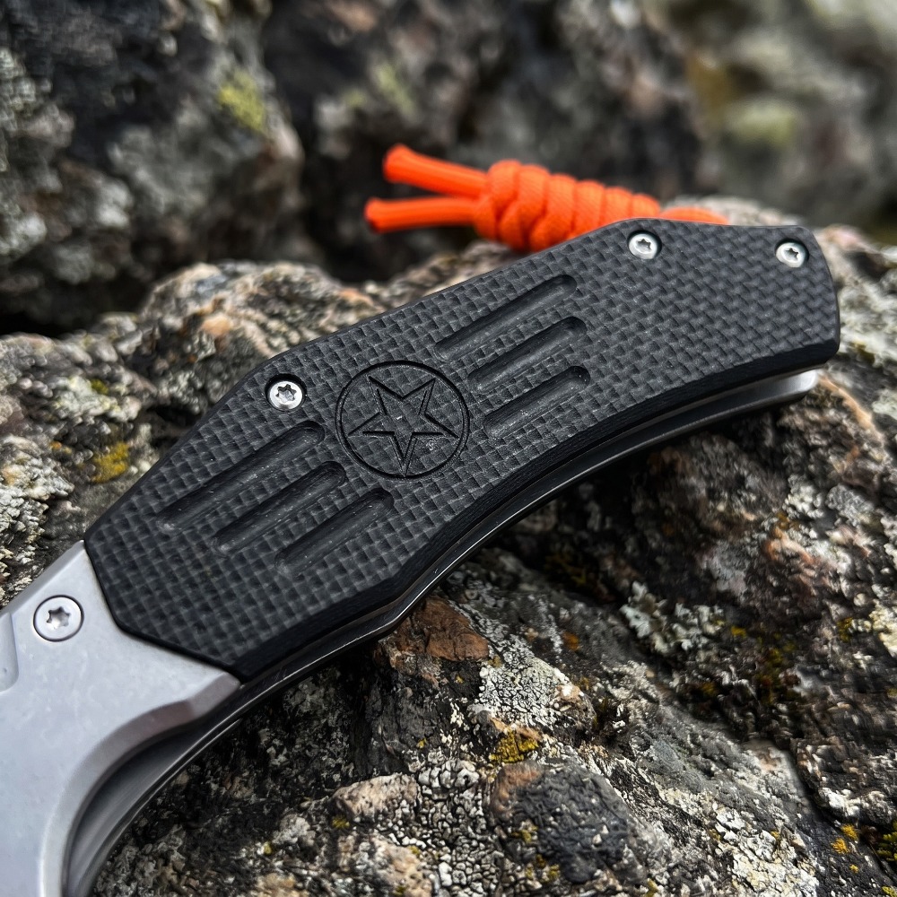 Pisau Lipat Keras Berkualitas  - Dive Knife Titanium ulasan dan harga