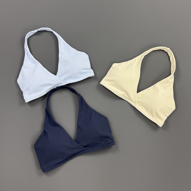 Atasan Gym Wanita Halter Neck  - Aquatic Sports Bra ulasan dan harga